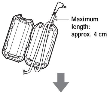 SONY MZ-NH600 - When using the optional AC power adaptor: - 2