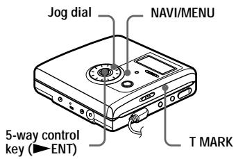 SONY MZ-NH900 - Adding track marks while recording - 1