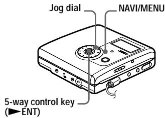 SONY MZ-NH900 - On the recorder - 1