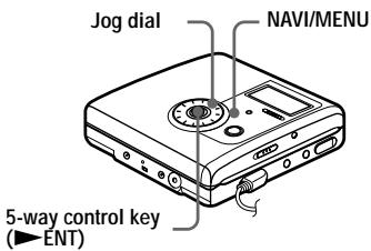 SONY MZ-NH900 - On the recorder - 1