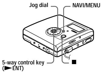 SONY MZ-NH900 - Searching for a track (Search) - 1