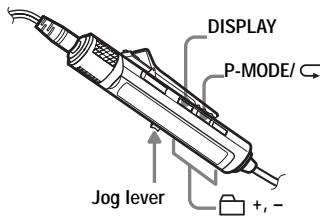 SONY MZ-NH900 - Selecting the play mode - 1
