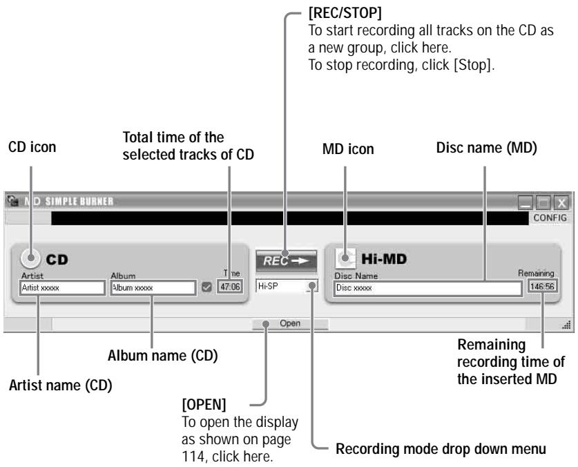 SONY MZ-NH900 - Recording by computer operations (Standard mode) - 2