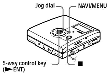 SONY MZ-NH900 - On the recorder - 1