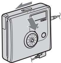 SONY MZ-NH900 - Insert a recordable disc. - 1