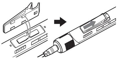 SONY MZ-NH900 - Using the clip for the remote control - 2