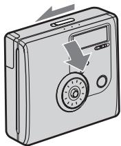 SONY MZ-NH900 - Insert a recorded disc. - 1