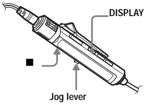 SONY MZ-NH900 - On the remote control - 1