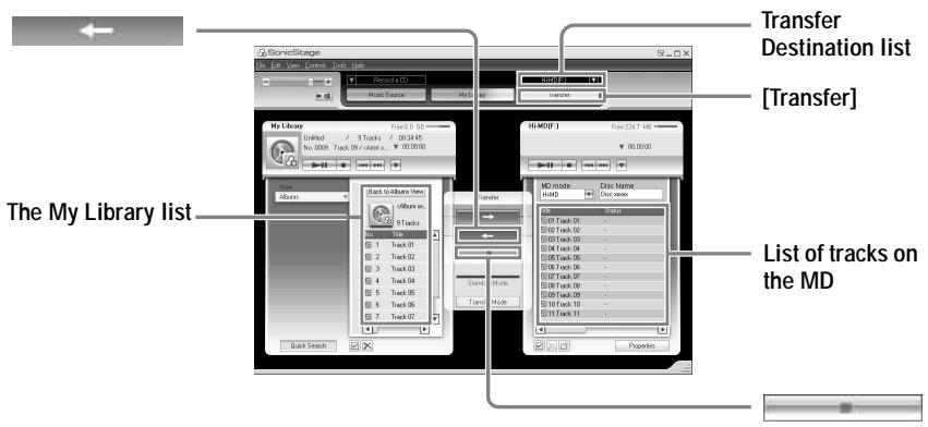 SONY MZ-NH900 - Transferring back audio data from the MD Walkman to your computer - 1