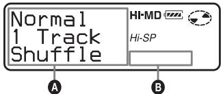 SONY MZ-NH900 - Playing tracks in Sub play mode/Repeat Play - 1