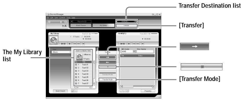 SONY MZ-NH900 - Transferring audio data from your computer to the MD Walkman - 1