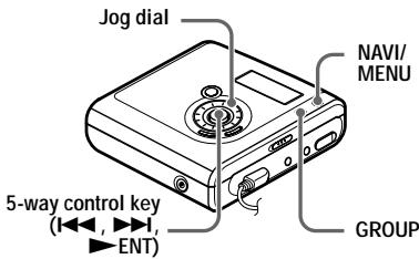SONY MZ-NHF800 - On the recorder - 1