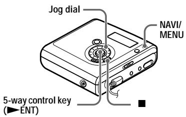 SONY MZ-NHF800 - On the recorder - 1
