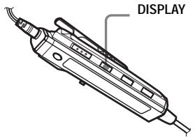 SONY MZ-NHF800 - Viewing various information - 1