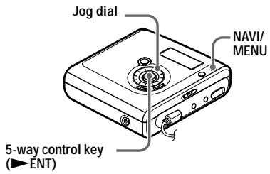 SONY MZ-NHF800 - Adjusting the contrast of the display window (Contrast Adjustment) - 1