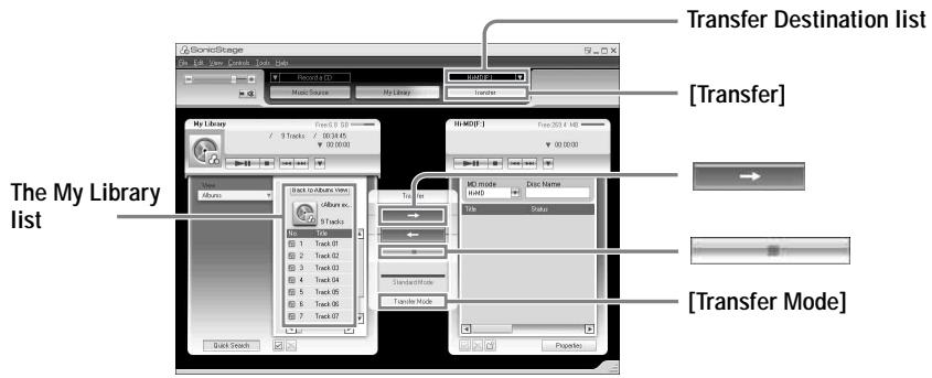 SONY MZ-NHF800 - Transferring audio data from your computer to the MD Walkman - 1