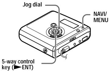 SONY MZ-NHF800 - Selecting the recording mode - 1