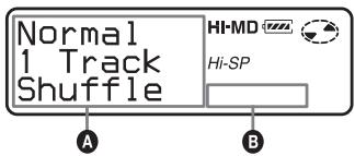 SONY MZ-NHF800 - Playing tracks in Sub play mode/Repeat Play - 1