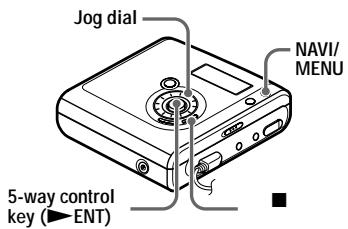 SONY MZ-NHF800 - On the recorder - 1