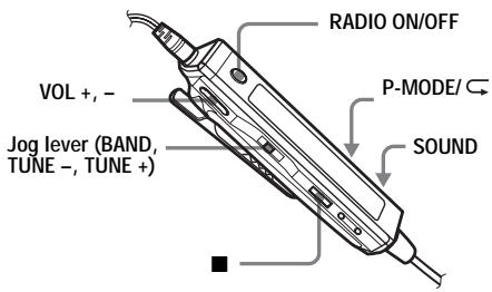SONY MZ-NHF800 - Turn on the radio. - 1
