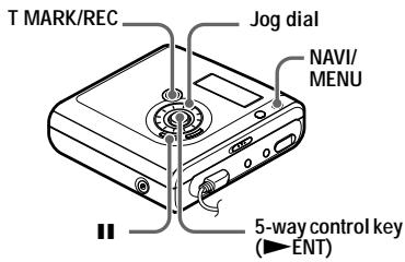 SONY MZ-NHF800 - Adjusting the recording level manually - 1