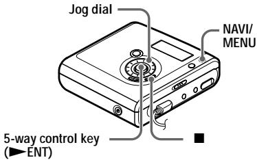 SONY MZ-NHF800 - Searching for a track (Search) - 1