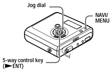 SONY MZ-NHF800 - To cancel the AVLS - 1