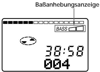 SONY MZ-R30 - Betonen der Basse (DIGITAL MEGA BASS) - 2