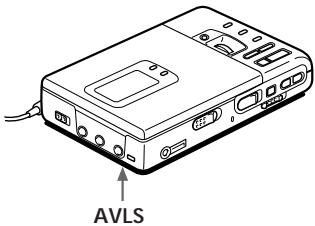 SONY MZ-R30 - Protecting your hearing (AVLS) - 1