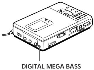 SONY MZ-R30 - Betonen der Basse (DIGITAL MEGA BASS) - 1