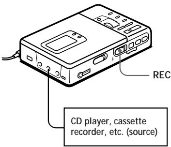 SONY MZ-R30 - Record an MD. - 1