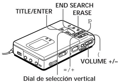 SONY MZ-R30 - Asignación de etiqueta a grabaciones - 1