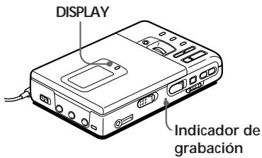 SONY MZ-R30 - Comprobación del tiempo restante o la posición de grabación - 1