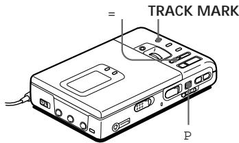 SONY MZ-R30 - Borrado de una marca de tema - 1