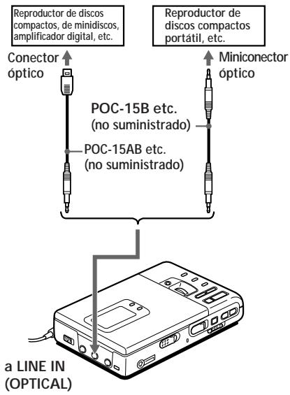 SONY MZ-R30 - Grabación con entrada digital - 1