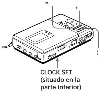 SONY MZ-R30 - Ajuste del reloj para imprimir la hora de grabacion - 1