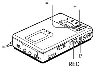 SONY MZ-R30 - Manual recording - 1
