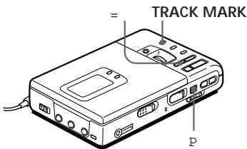 SONY MZ-R30 - Suppression de repères de plage - 1