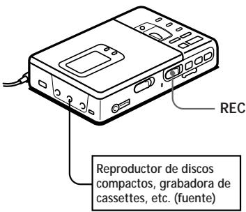 SONY MZ-R30 - Grabe un MD. - 1