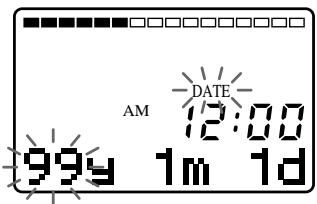 SONY MZ-R30 - Einstellen der Uhr zum Aufzeichnen des Aufnahmedatums - 2