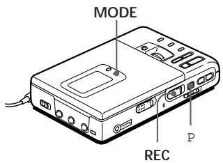 SONY MZ-R30 - Recording in monaural for double the normal recording time of an MD - 1