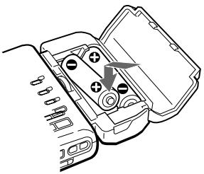 SONY MZ-R30 - Uso de pilas secas - 2