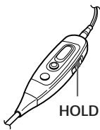 SONY MZ-R30 - Locking the controls - 2