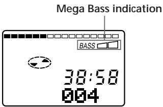 Mega Bass indication BASS 38:50 004