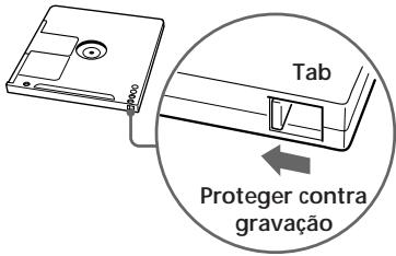 Tab Proteger contra gravação