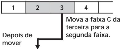 SONY MZ-R50 - Mover faixas gravadas - 1