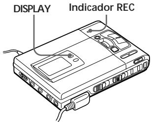 SONY MZ-R50 - Comprobación del tiempo restante o la posición de grabación - 1