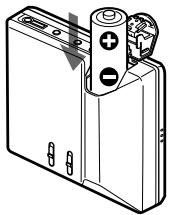SONY MZ-R70 - Using on a battery - 1