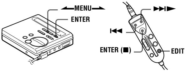 SONY MZ-R70 - Checking the remaining time or the playing position - 1