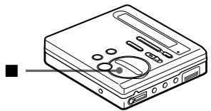 SONY MZ-R70 - Insert the NC-WMAA into the recorder and close the lid. - 2